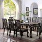 Petersburg Dining Table CM3185DG in Dark Gray w/Options