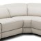 Nova Power Motion Sectional Sofa in Silver Grey by J&M