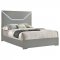 Ives Bedroom Set 5Pc 224971 in Gray High Gloss by Coaster