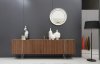 Struttura Large Buffet in Walnut Veneer by Whiteline Imports