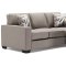 Greaves Sectional Sofa Chaise 5510418 in Stone Fabric by Ashley