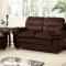 51105 Standford Sofa in Chocolate Easy Rider Fabric by Acme