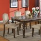 Bandele Dining Table 70380 in Walnut by Acme w/Options