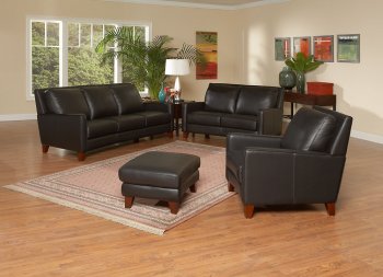 7092 Burbank Sofa & Loveseat by Leather Italia w/Options [LIS-7092 Burbank]