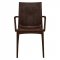 Weave Set of 4 Indoor/Outdoor Chairs MCA19BR -Brown - LeisureMod