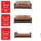 Mobetto Sofa Bed Convertible in Terra Cotta Fabric by Mobista