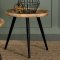 Zoe Coffee Table 3Pc Set 736108 in Natural by Coaster