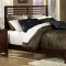 Paula Bedroom 4Pc Set 1348 in Dark Cherry by Homelegance