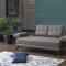 Ornella Vena Gray Sofa Bed in Fabric by Bellona w/Options