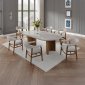 Darcy Dining Table DN03095 Marble Top by Acme w/Optional Chairs