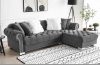 MS2135 Sectional Sofa in Gray Velvet by VImports