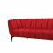 Morton Sectional Sofa 31806 in Red Fabric by VIG