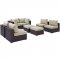 Convene Outdoor Patio Sectional Set 8Pc EEI-2204 by Modway