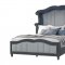 Vanna Bedroom Set 5Pc in Dark Gray by Global w/Options