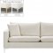 Naomi Sofa 633 in Cream Velvet Fabric by Meridian w/Options