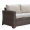 Brindsmade 6Pc Outdoor Patio Sofa Set CM-OS1842BR in Brown