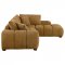 Camacho Sectional Sofa 503985 in Amber Fabric by Coaster