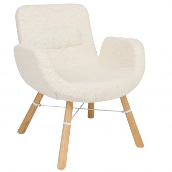 Milwood Set of 2 Accent Chairs MW25BGT in Beige by LeisureMod [LMCC-MW25BGT-Milwood Beige]