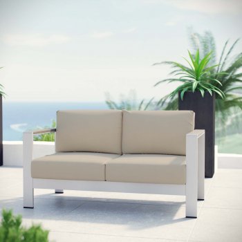 Shore Outdoor Patio Loveseat EEI-2267 Choice of Color - Modway [MWOUT-EEI-2267-Shore]