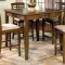 Walnut Finish Counter Height Dinette