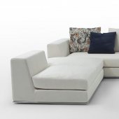 736 Odessa Sectional Sofa in Light Fabric by VIG