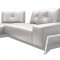 I763 Sectional Sofa in Light Grey Premium Leather by J&M