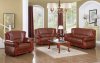 Bella 632 Sofa in Brown Bonded Leather w/Optional Items