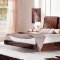 Status Caprice Modern High Gloss Walnut Bedroom by ESF w/Options