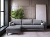 Como Sectional Sofa TOV-L4127 in Grey Velvet by TOV Furniture