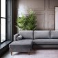 Como Sectional Sofa TOV-L4127 in Grey Velvet by TOV Furniture