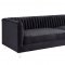 Aviator Sofa TOV-S86 in Grey Velvet Fabric by TOV Furniture