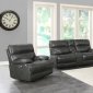 Stanford Power Motion Sofa 650221P in Charcoal by Coaster