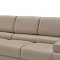 2119 Sectional Sofa in Beige Leather by ESF