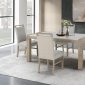 D1321DT Dining Room Set 5Pc Natural & Marble by Global w/Options