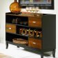 Boyer Server 102095 in Amber & Black by Coaster