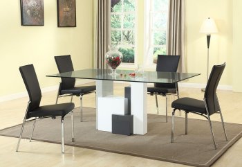 Shelley Dining Table by Chintaly w/Optional Chairs & Buffet [CYDS-Shelley-Molly]