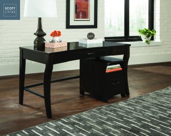 Scott Living Writing Desk w/File Cabinet 801751 by Coaster [CROD-801751]