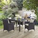 Convene Outdoor Patio Dining Set 5Pc EEI-2191 by Modway