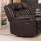 Bevington Motion Sofa & Loveseat 602041 in Chocolate by Coaster