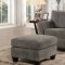 Alain Sofa 8225 in Grey Fabric by Homelegance w/Options