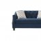 16150 Sofa in Bing Indigo Fabric by Serta Hughes w/Options