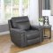 Wixom Power Sofa 603514PP in Charcoal by Coaster w/Options