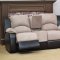 Beige Fabric Modern Reclining Sectional Sofa w/Optional Chair