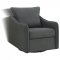 Madia Swivel Glider Chair Set of 2 903393 Charcoal by Coaster