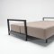 Grey, Sand or Olive Fabric Modern Convertible Sofa Bed