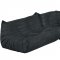 Waverunner EEI-901-BLK Sofa in Black by Modway w/Options