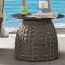 Eskil 3Pc Outdoor Patio Set 45050 - Gray Wicker - Acme w/Options