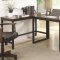 Marple 801241 Home Office Desk 2Pc Set by Coaster w/Options