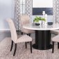 Sherry Dining Room 5Pc Set 115490 by Coaster w/115182 Chairs