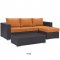 Convene Outdoor Patio Sofa Set 3Pc 2178 Choice of Color - Modway